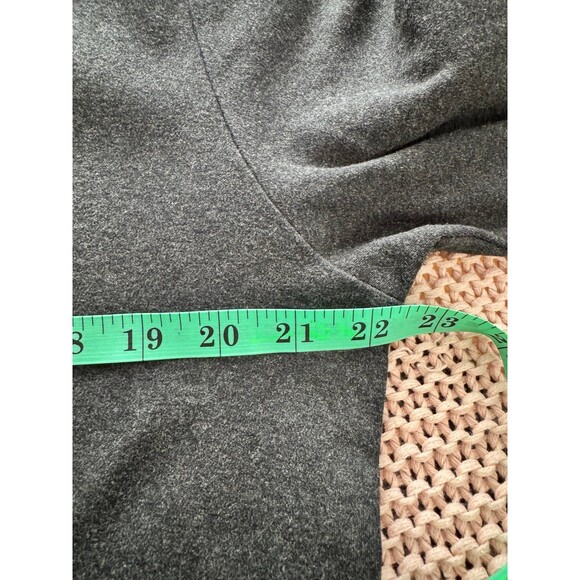 HUGO BOSS MENS L 1/2 ZIP CASUAL SWEATER BLACK CHARCOAL GREY PIMA 100% COTTON - Picture 6 of 7